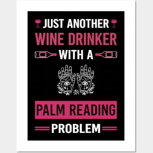 Wine Drinker Palm Reading Reader Palmistry Palmist Fortune Telling Teller Posters and Art